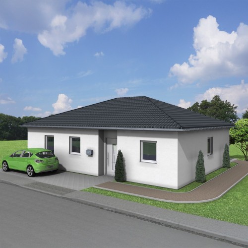 RKR Haustyp | Messehaus Bungalow 92 | Ansicht